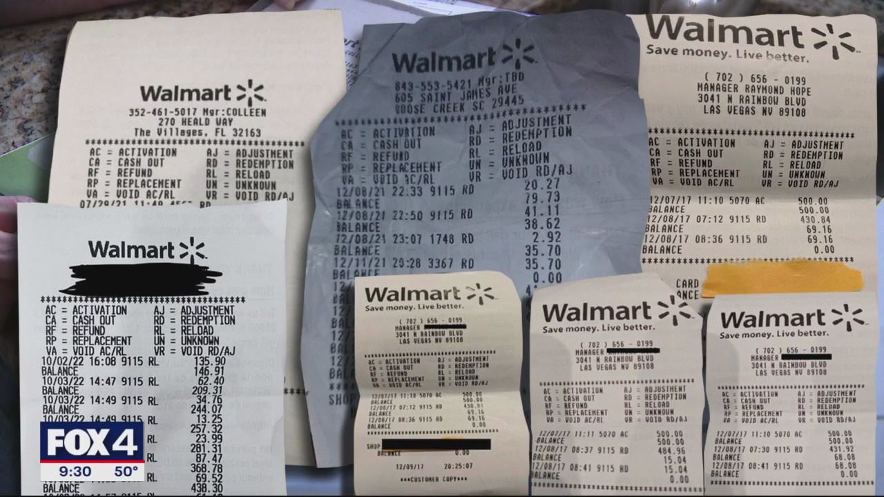 Euless woman says Walmart gift card was drained
