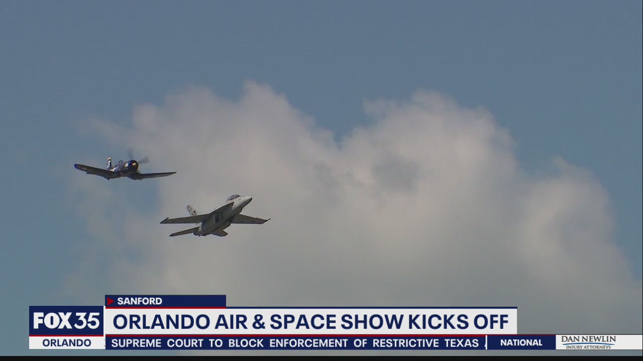 Orlando Air & Space show kicks off