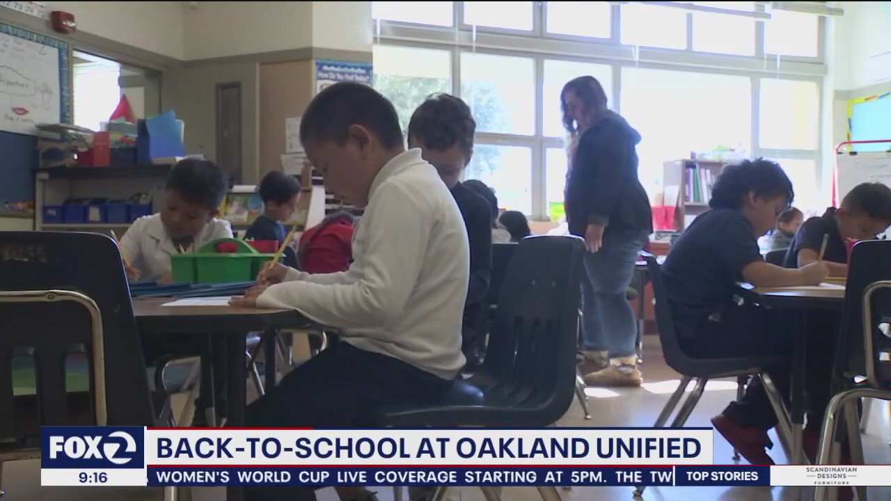 Back-to-school with Oakland Unified