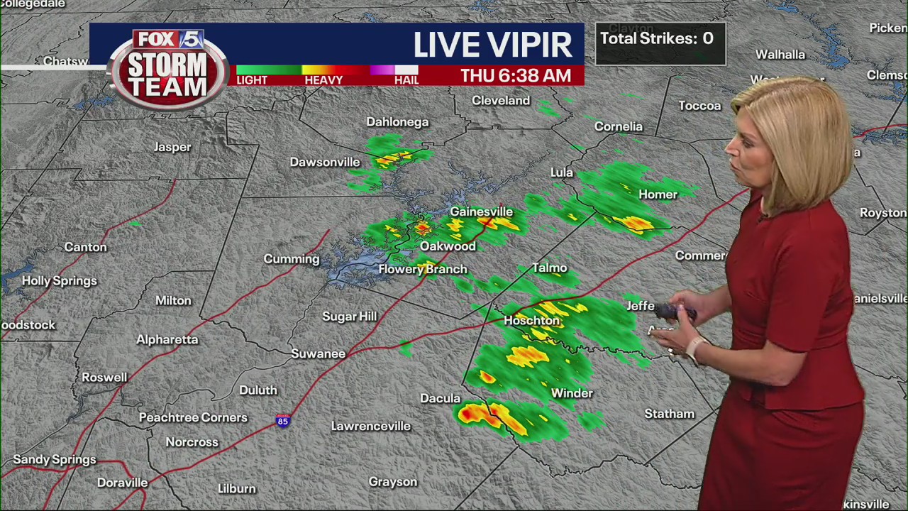 Thursday morning forecast