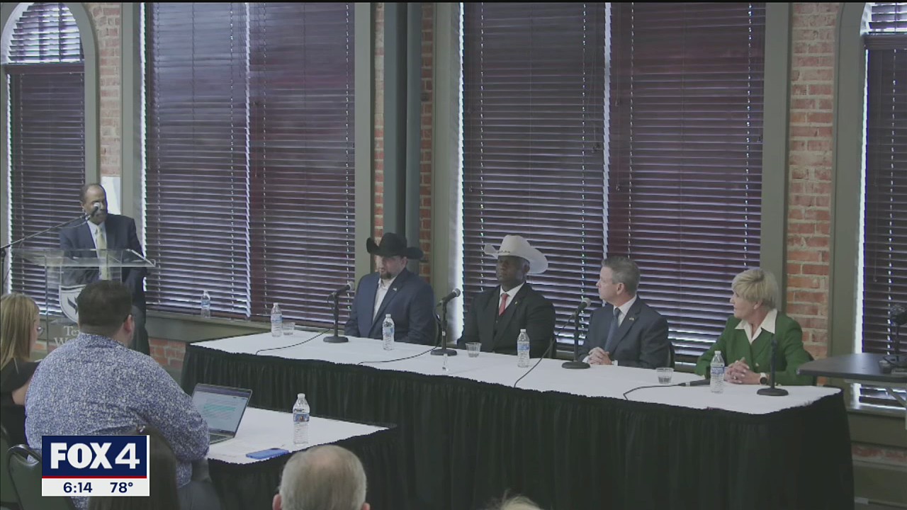 Debate held for candidates for Tarrant County judge, district attorney