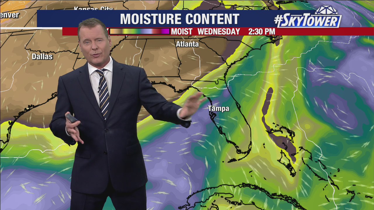 Monday afternoon forecast