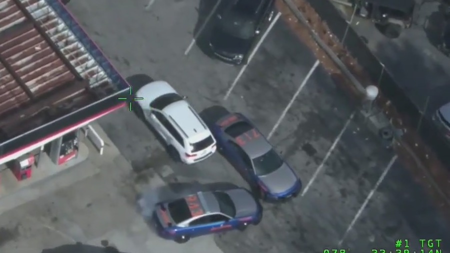 Law enforcement team up to chase reckless driving suspect