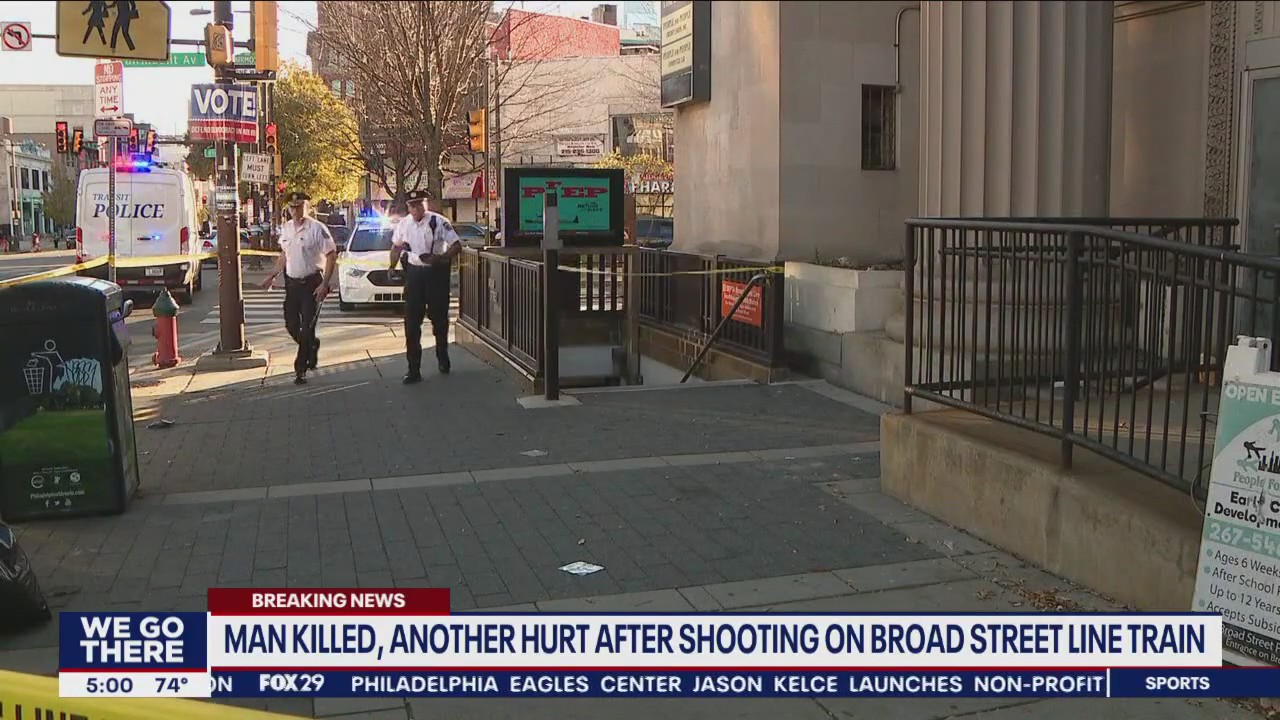 Police: Man killed, teen hurt during attempted robbery aboard Broad Street Line SETPA train