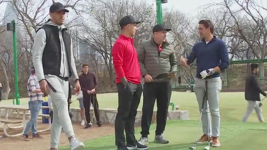 Austin FC takes a break from training camp at Butler Pitch & Putt