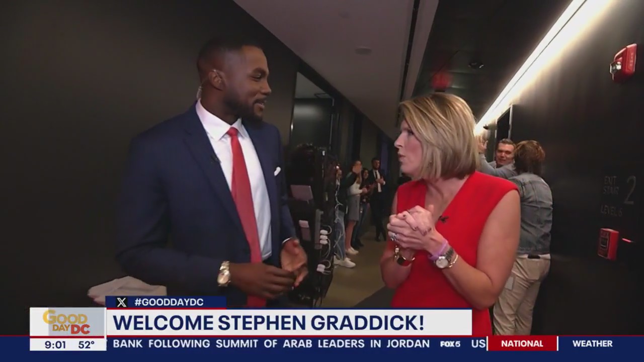 FOX 5 welcomes Stephen Graddick!