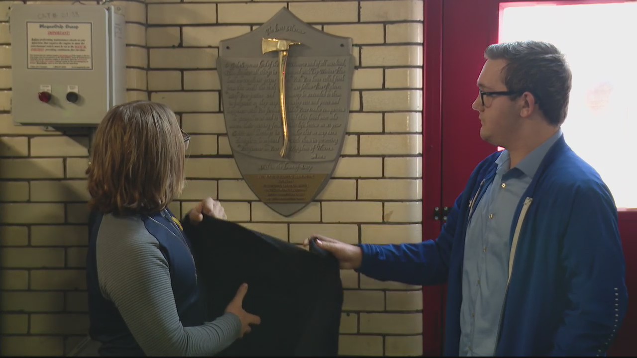 Detroit firefighter who died in line of duty honored with memorial plaque