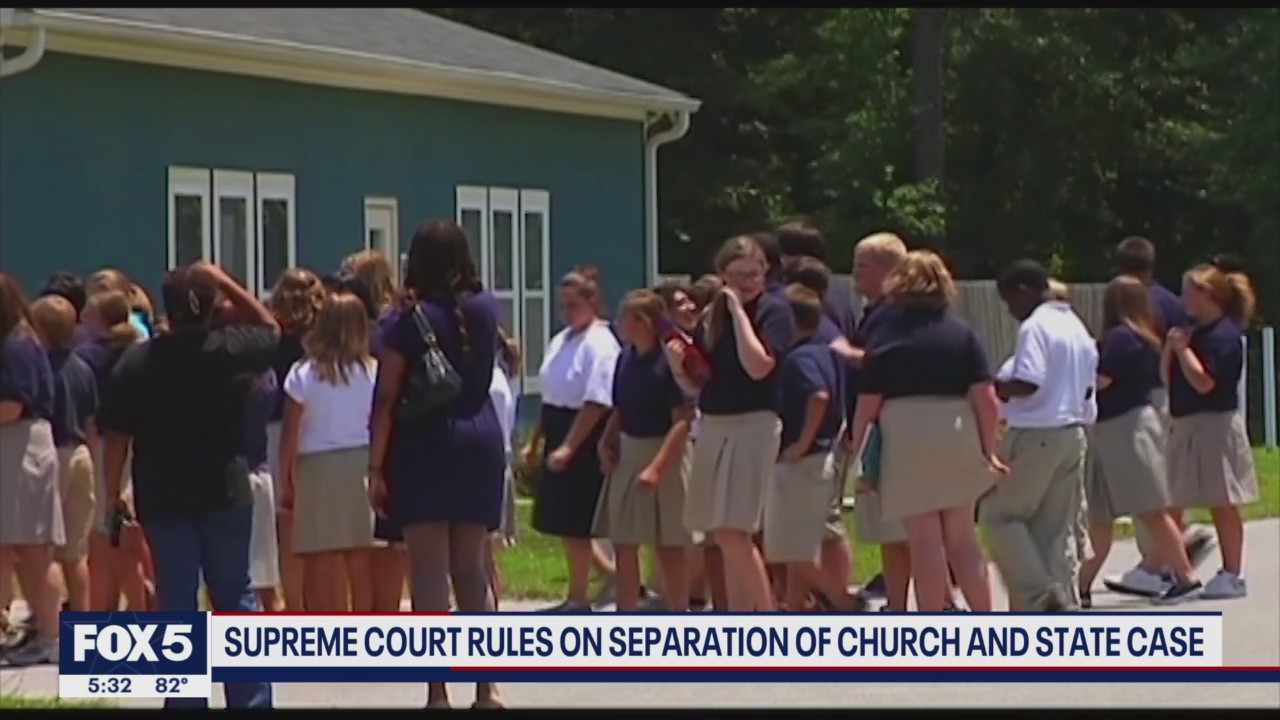 Supreme Court rules on separation of church and state case