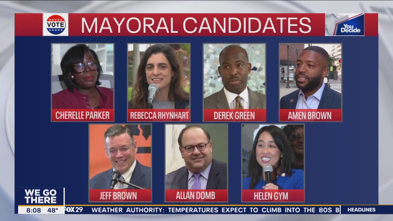 FOX 29 hosting Democratic Primary Debate for Philadelphia's next mayor Tuesday night