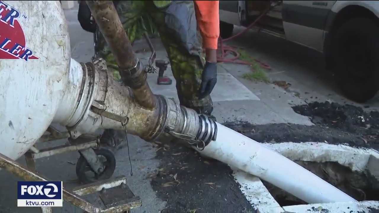Unpleasant smell from sewer replacement project in SF