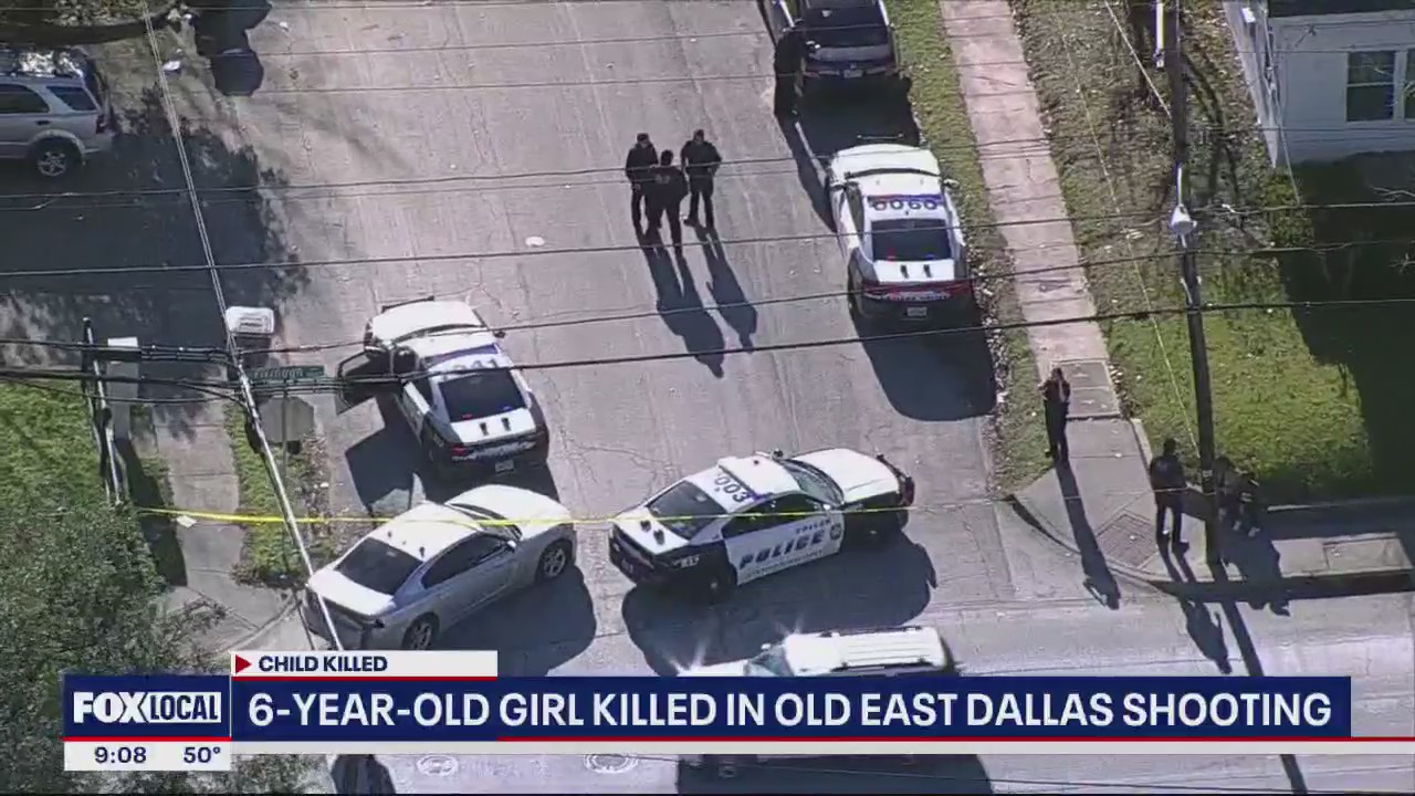6-year-old girl killed in Old East Dallas shooting