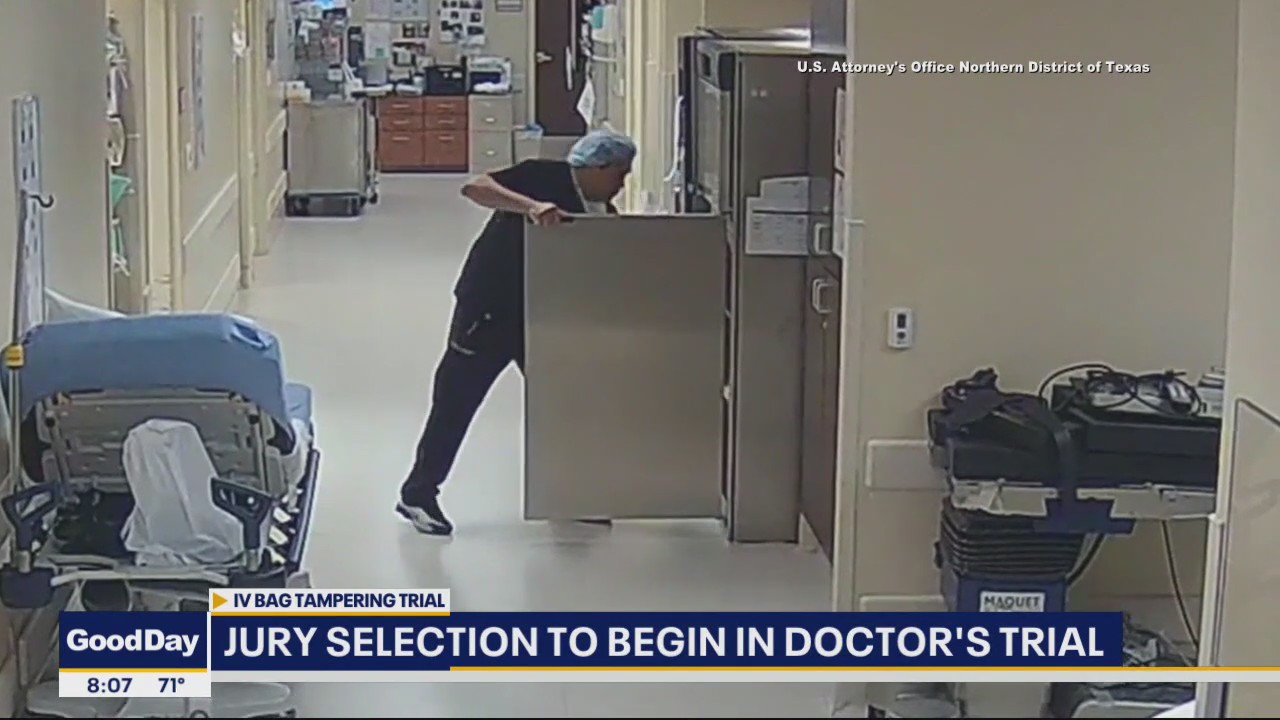 Dallas doctor faces trial for tainted IV bags