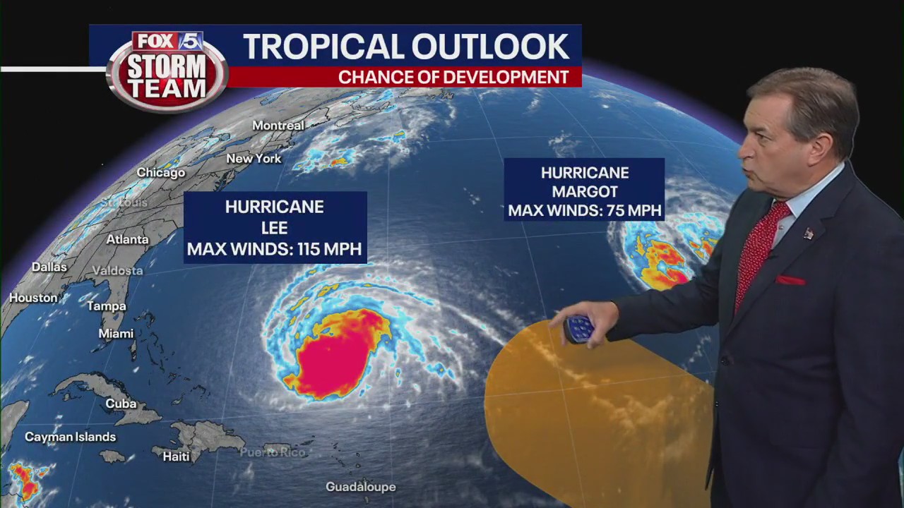 Monday evening forecast