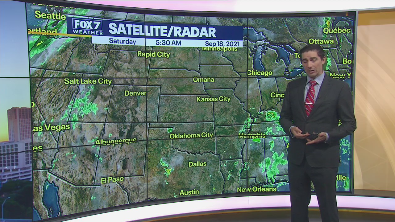 Morning weather forecast for September 18, 2021