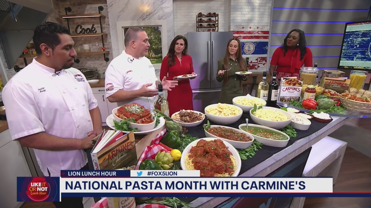 LION Lunch Hour: Celebrating National Pasta Month with Carmine's!