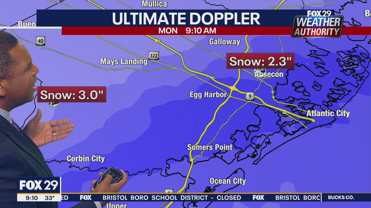 Weather Authority: Monday 9 a.m. update