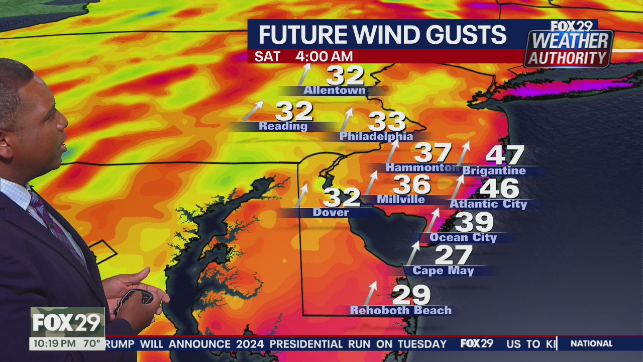 Weather Authority: 10 p.m. Friday forecast