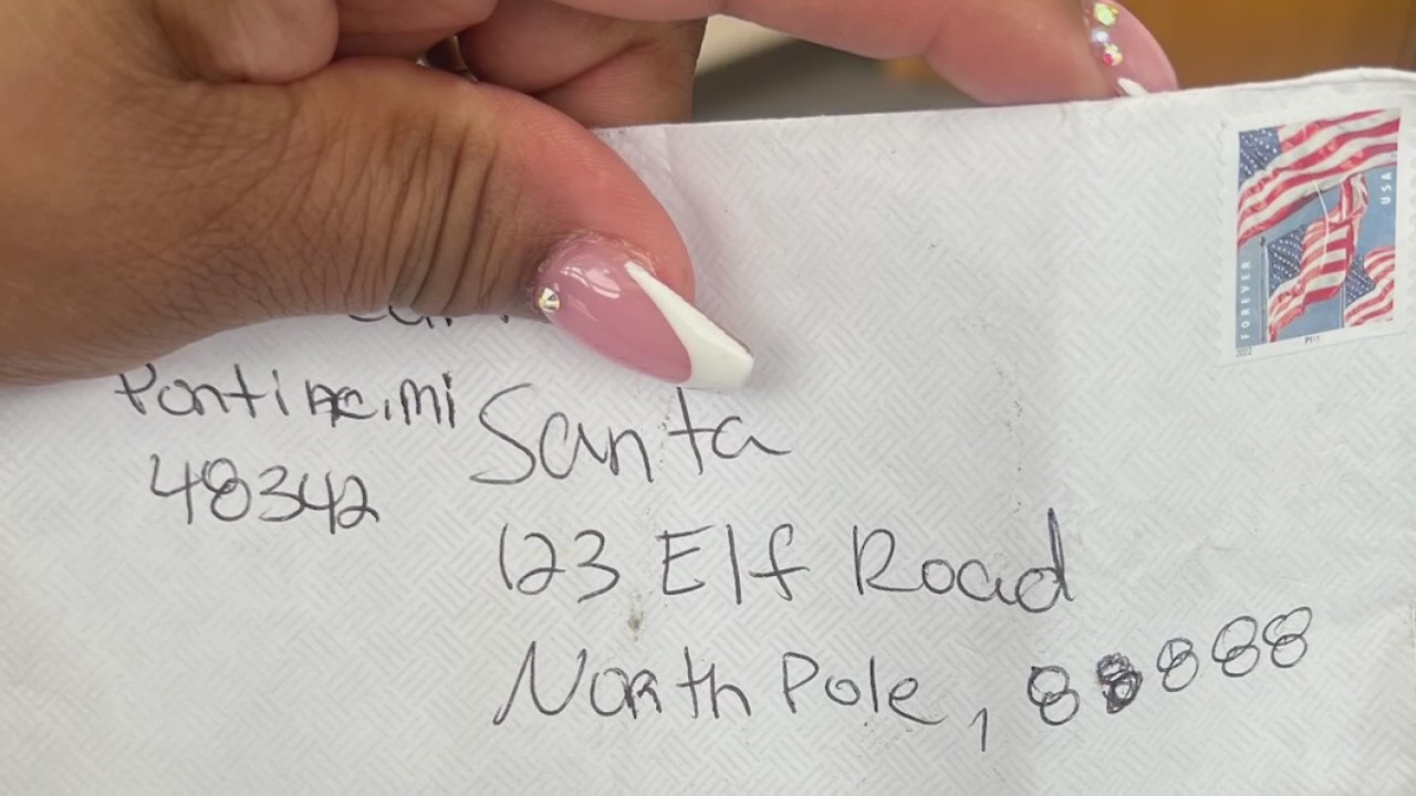 Woman fulfils child's Christmas wishes when she gets letter to Santa by mistake