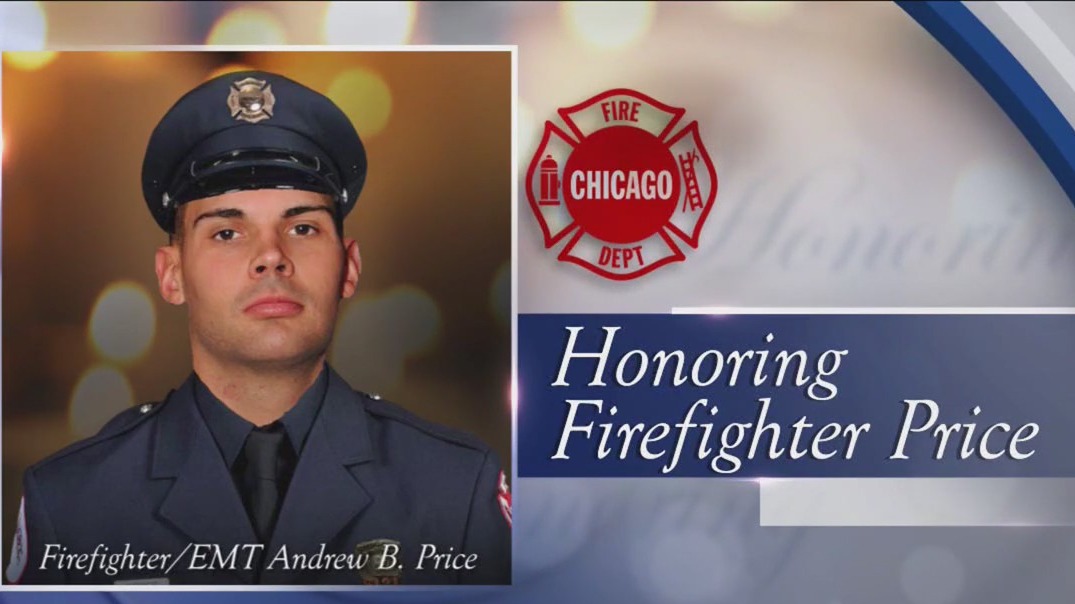 Funeral held for Chicago Firefighter Andrew Price