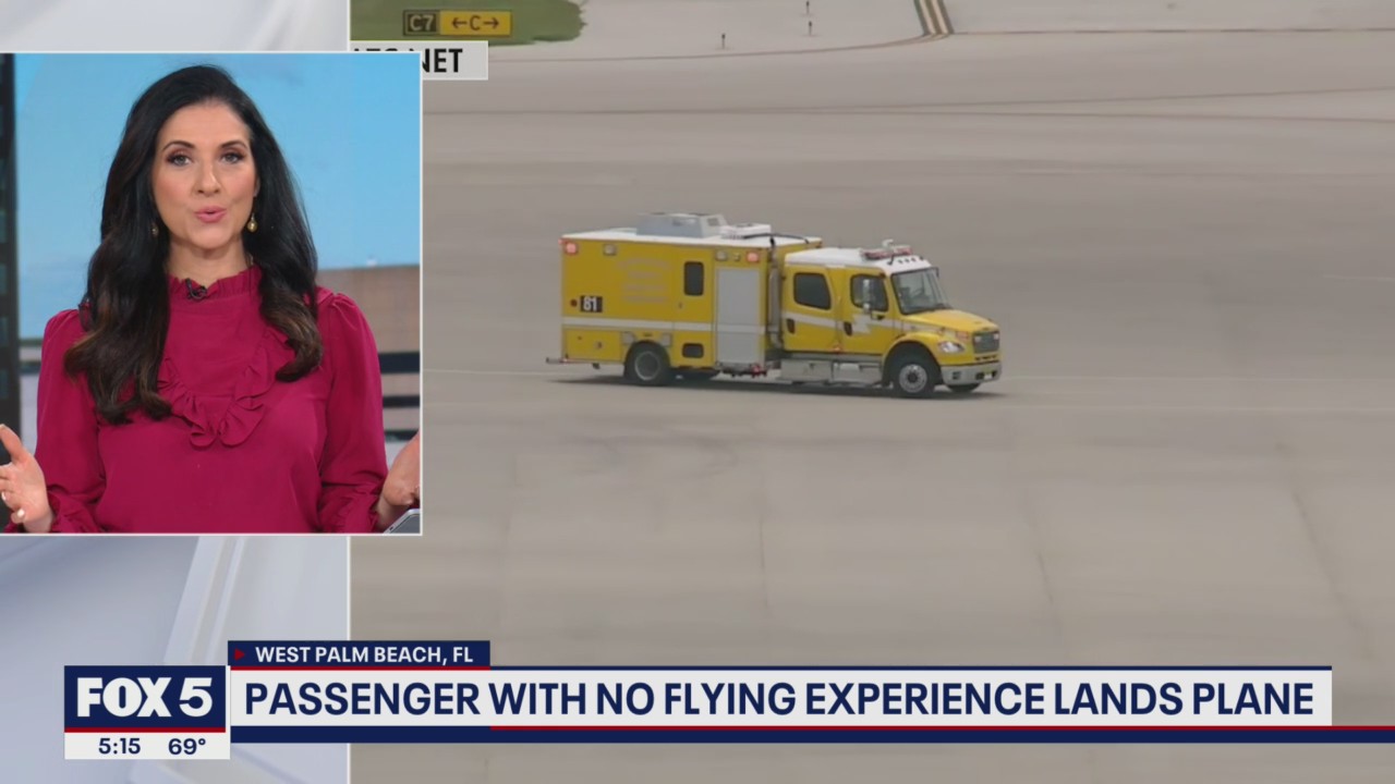Passenger with no flying experience lands plane