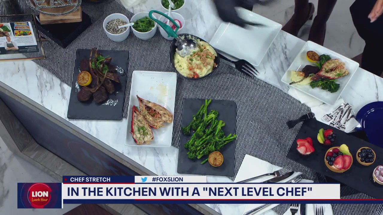 In the kitchen with a "Next Level Chef"