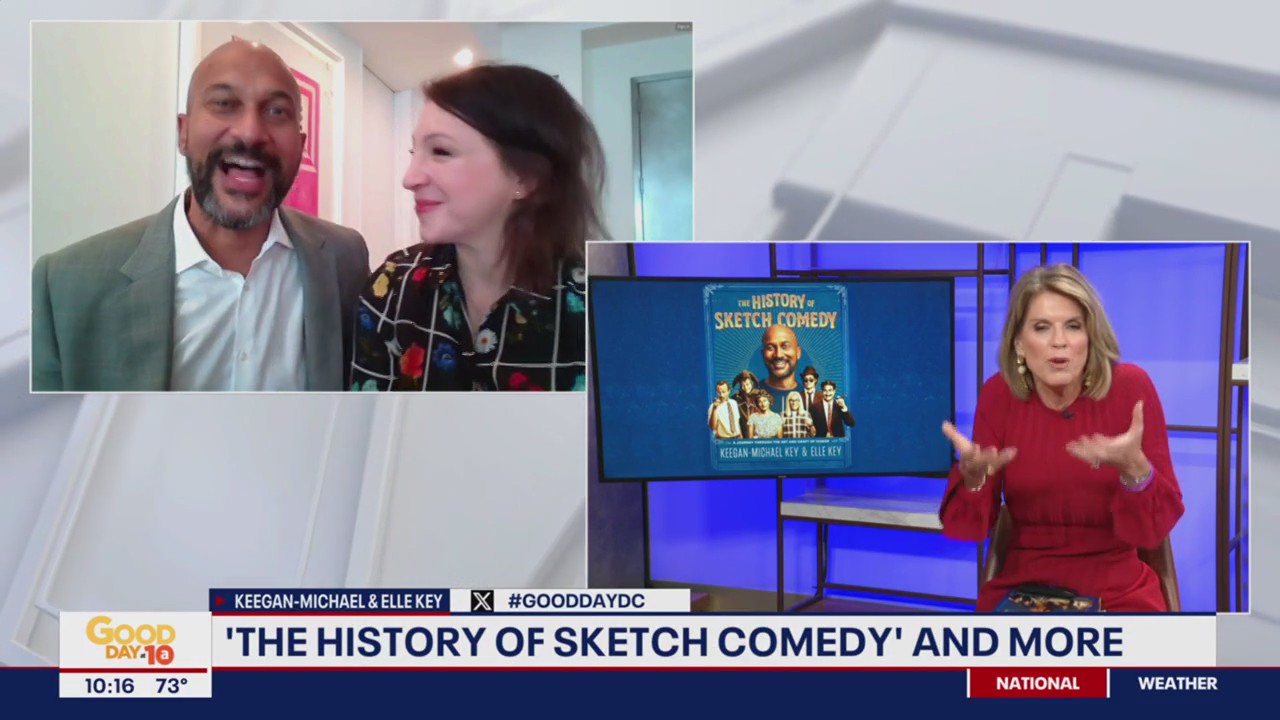 Keegan-Michael Key and Elle Key book tour