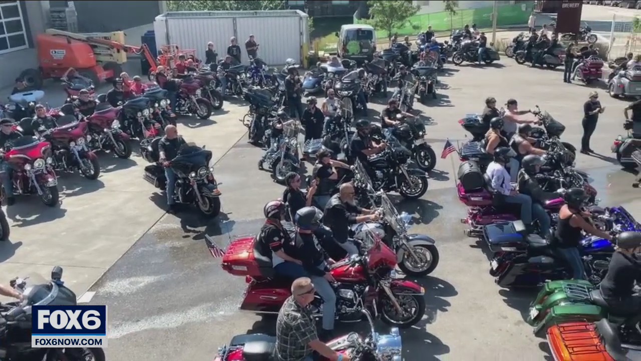 Motorcycle ride for Fisher House