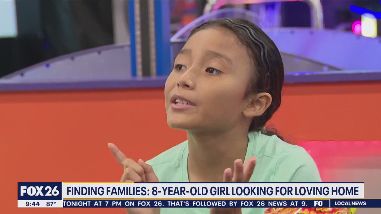 8-year-old Houston girl looking for home