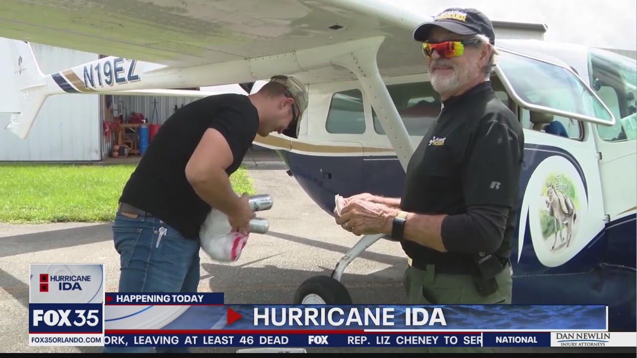Central Florida pilot bringing water purifiers to Ida-ravaged Louisiana