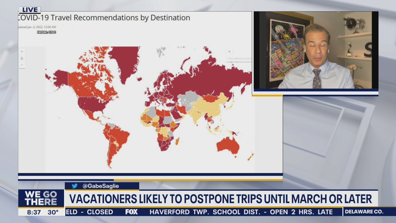 Vacationers likely to postpone trips until spring due to COVID surge, experts say