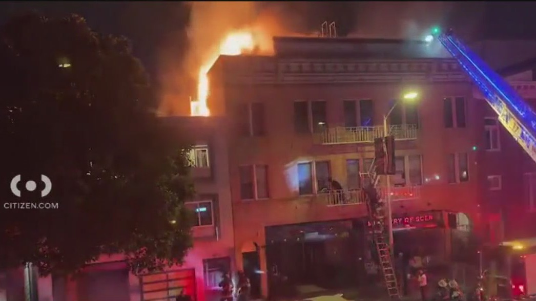 Crews rescue 5 from San Francisco Mission District fire