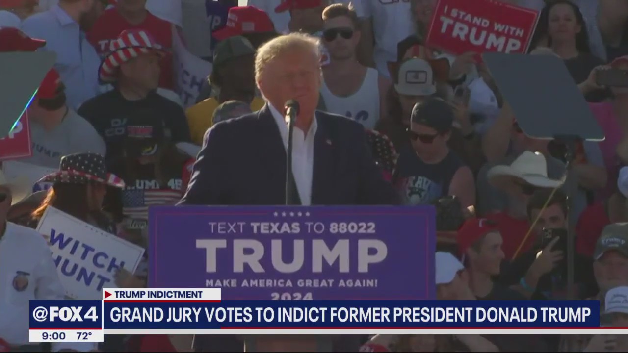 Donald Trump Indicted: Texas lawmakers react to indictment