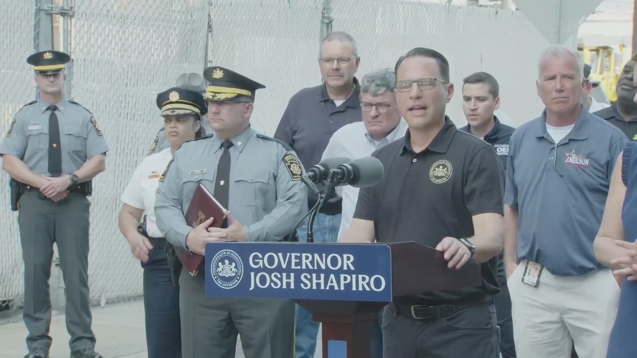 Gov. Josh Shapiro, city leaders update the I-95 collapse