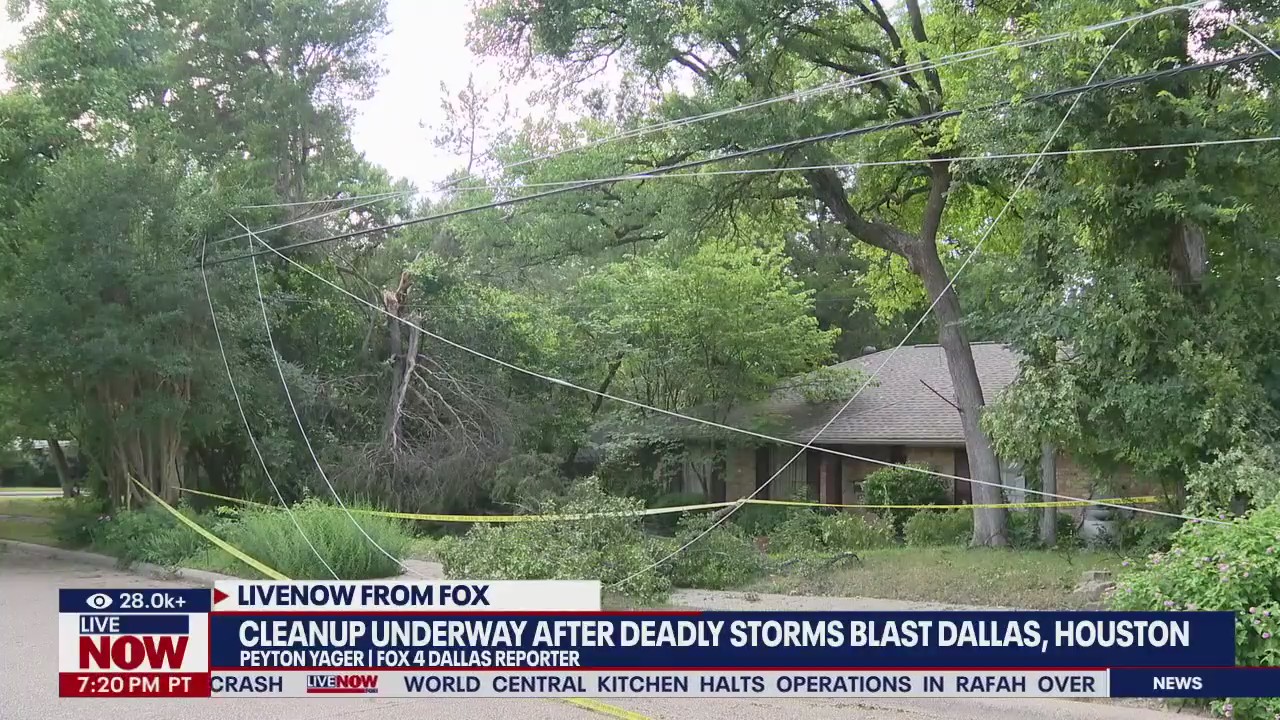 Cleanup underway after deadly Texas storms