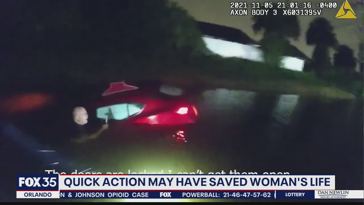 Quick action may have saved woman's life