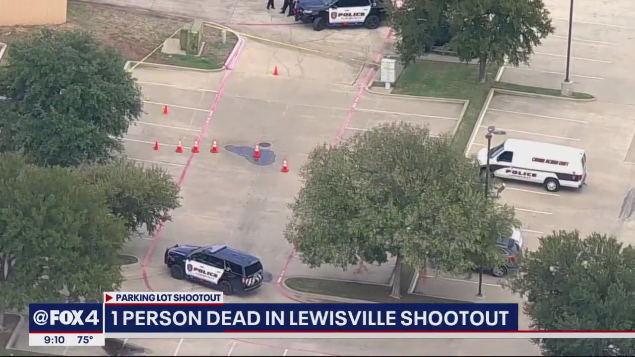 PREVIOUS COVERAGE: Lewisville parking lot shooting kills 1, injures another