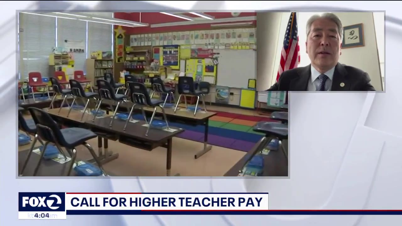 State bill would increase teacher salaries by 50% in the next 7 years