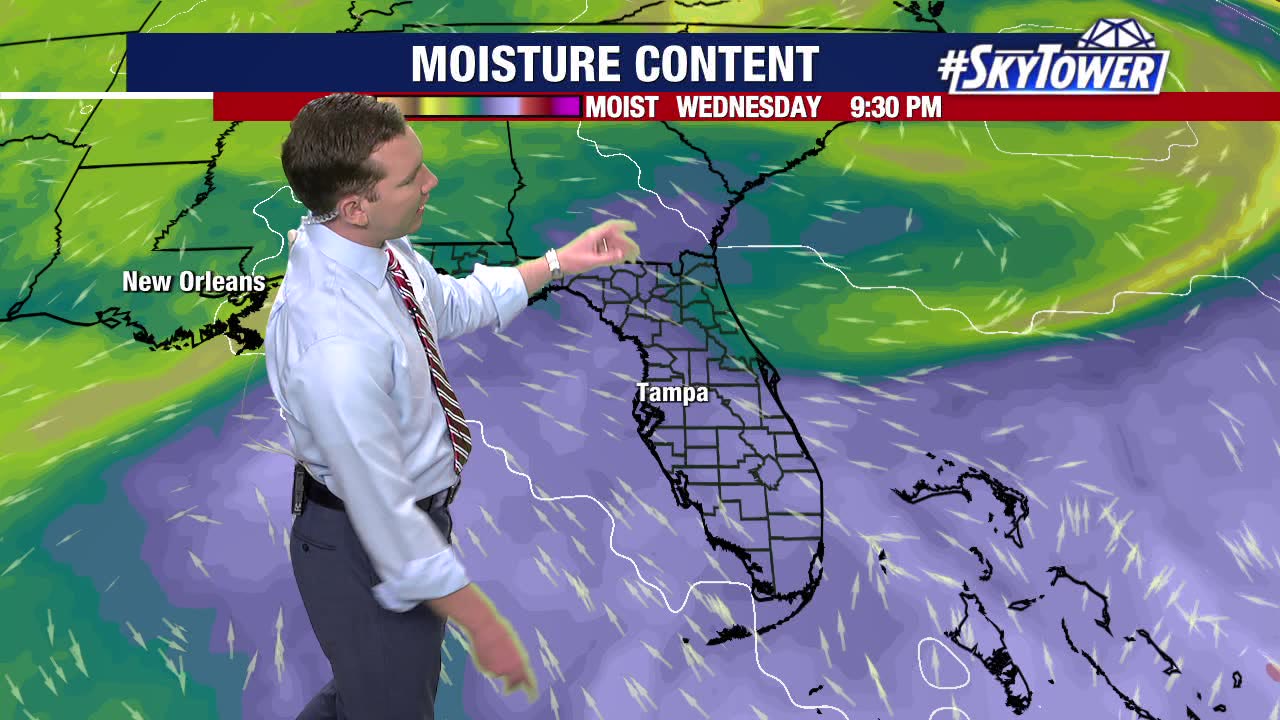 Sunday night forecast