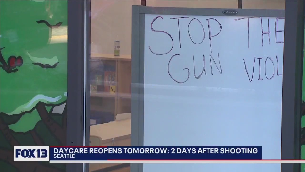Seattle daycare to reopen Thursday after nearby shooting