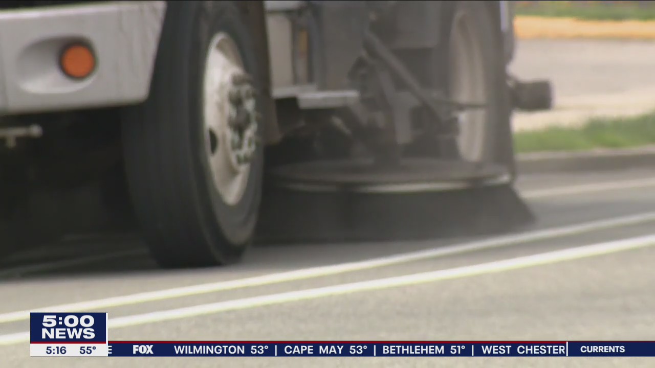 Move it or lose it: Philadelphia asks drivers to make way for street sweepers or face fines