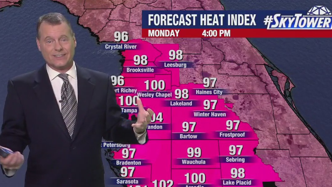 Monday morning forecast