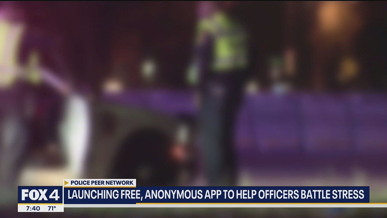 Group launches app to help officers battling stress