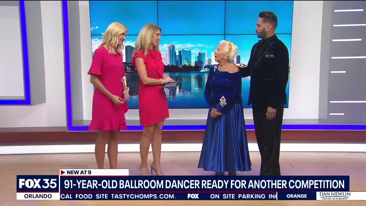 Meet the 91-year-old competitive dancer