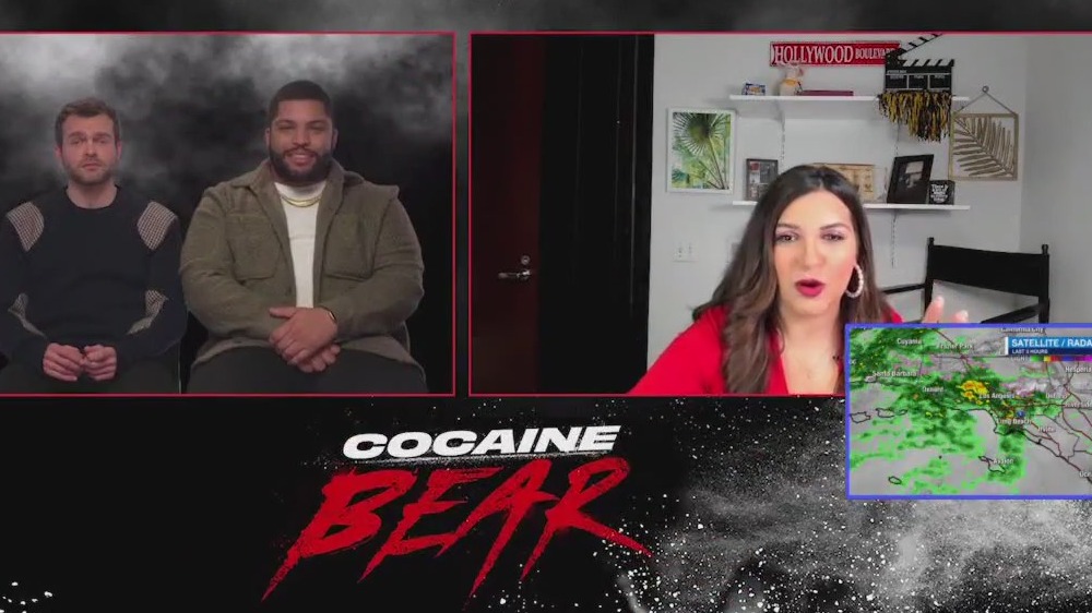 O’Shea Jackson Jr. and Alden Ehrenreich discuss ‘Cocaine Bear’