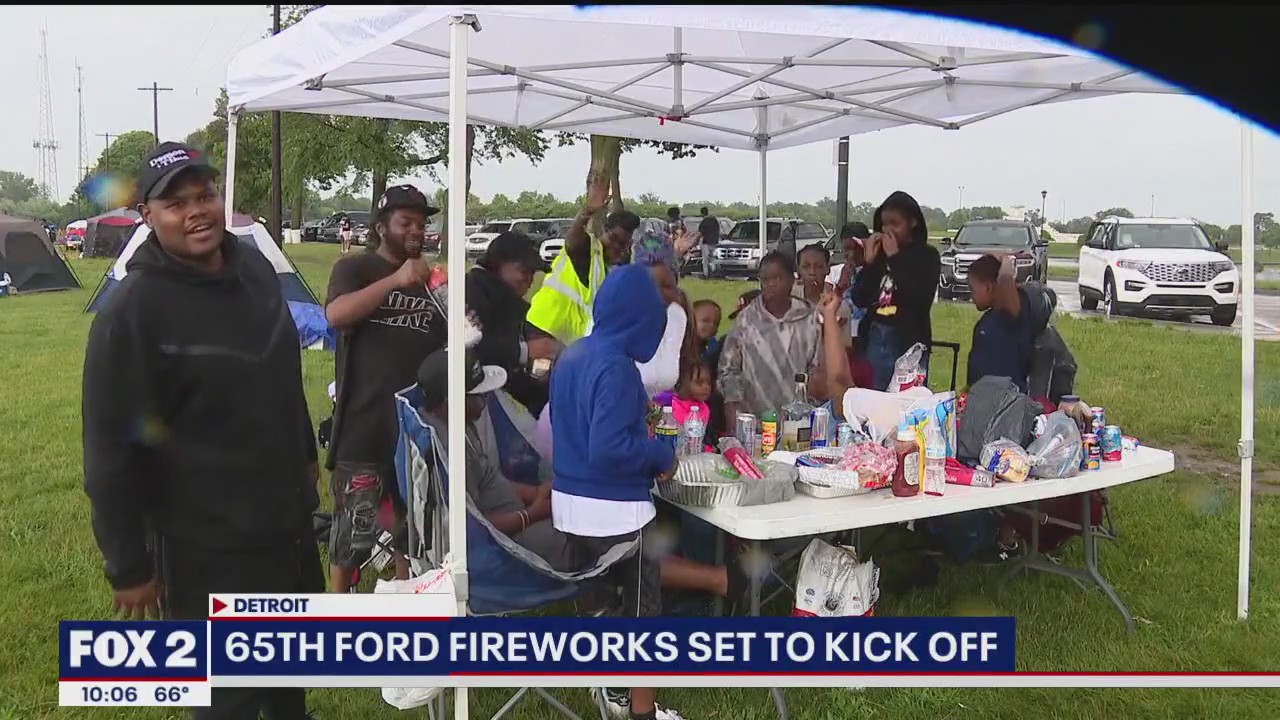 Preparations in place for 2023 Detroit Fireworks despite some rain in the forecast