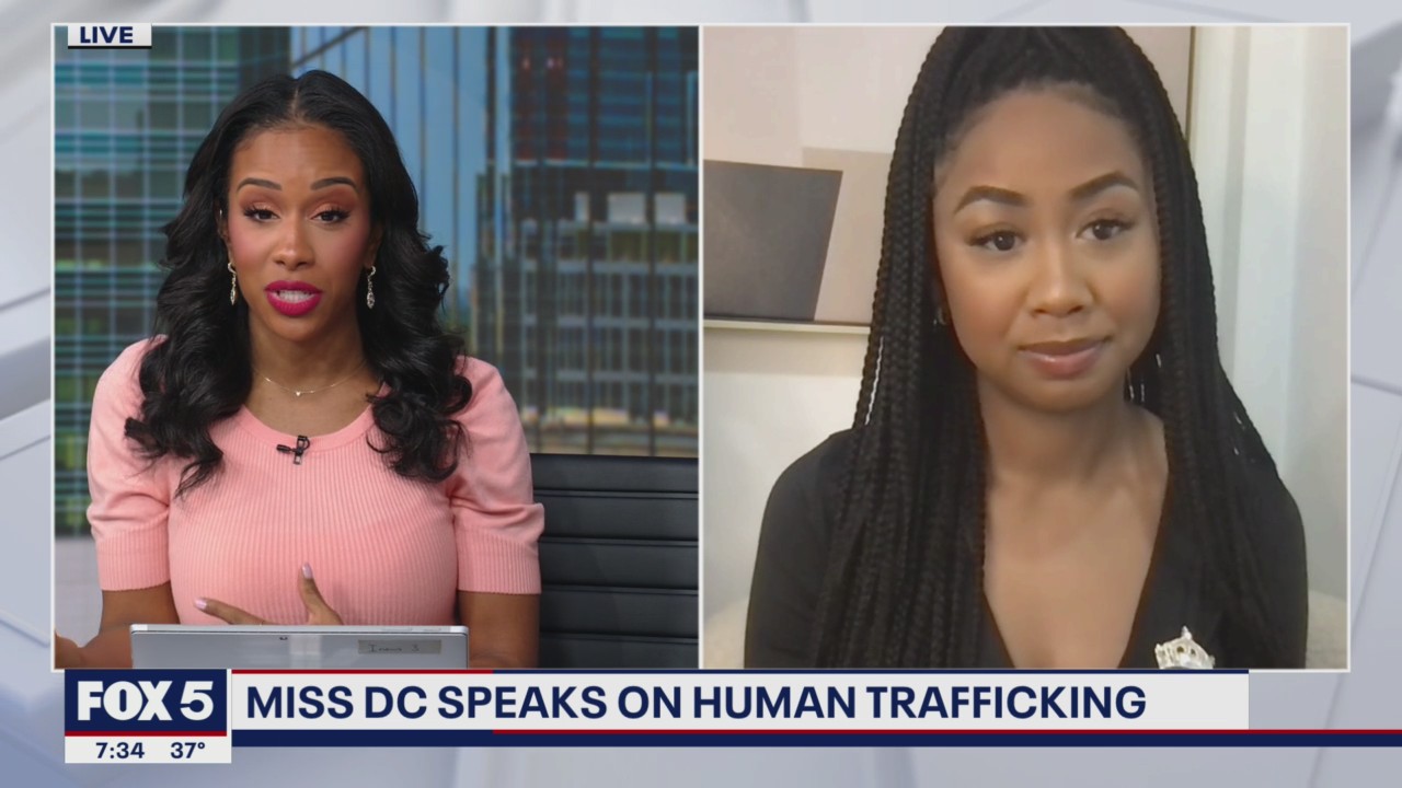 Miss DC discusses her push to end child exploitation and human trafficking