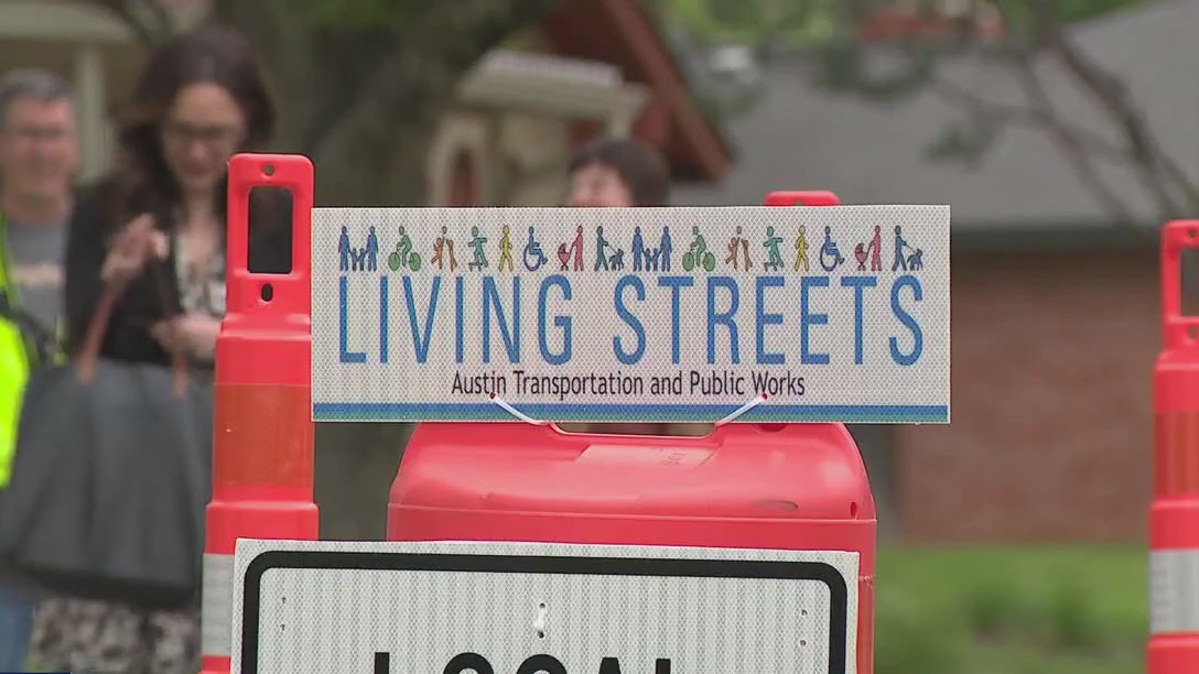 Living Streets ribbon cutting in north Austin