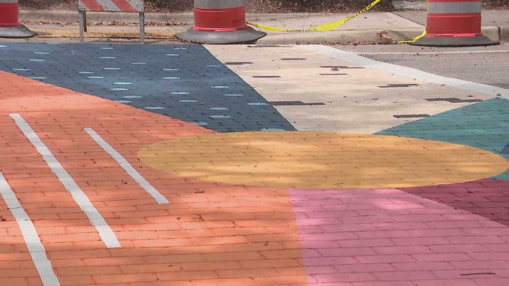 Bay Area artist paints Largo street mural