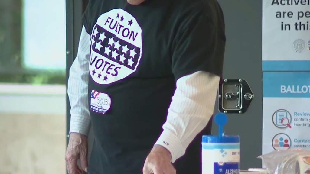 Voting is underway in Georgia