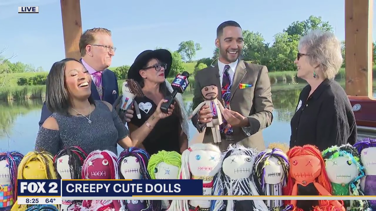 Creepy Cute Dolls joins FOX 2 News Weekend
